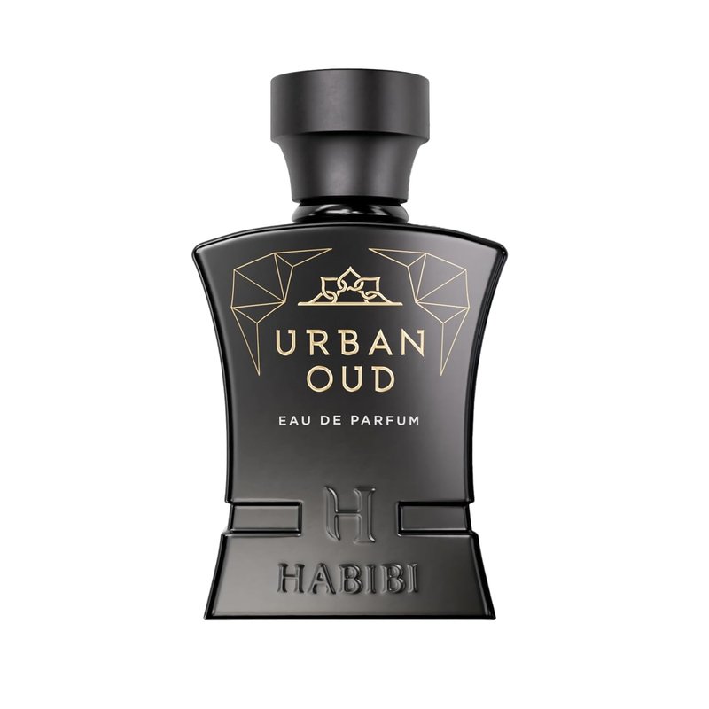 H HABIBI Urban Oud Perfume for Men - 2.5 oz Long-Lasting Woody Citrus Cologne | Luxury Gift Fragrance