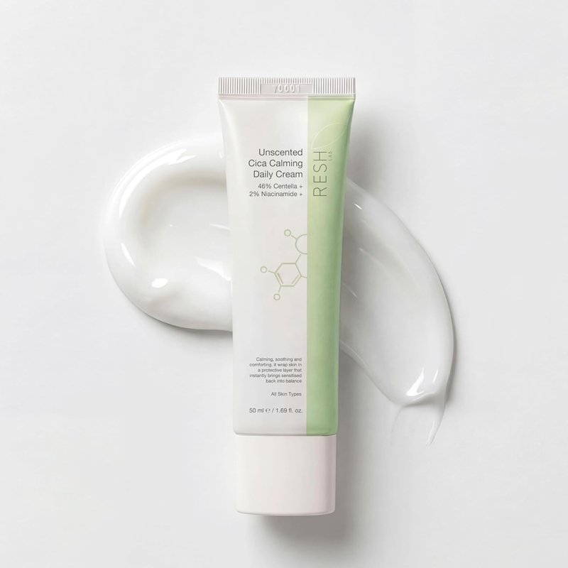 Regine Switzerland Korean Cica Repair Cream - Hydrating Moisturizer for Sensitive Skin | Soothing Redness Relief with Ceramide & Panthenol (Fragrance-Free, 50ml)