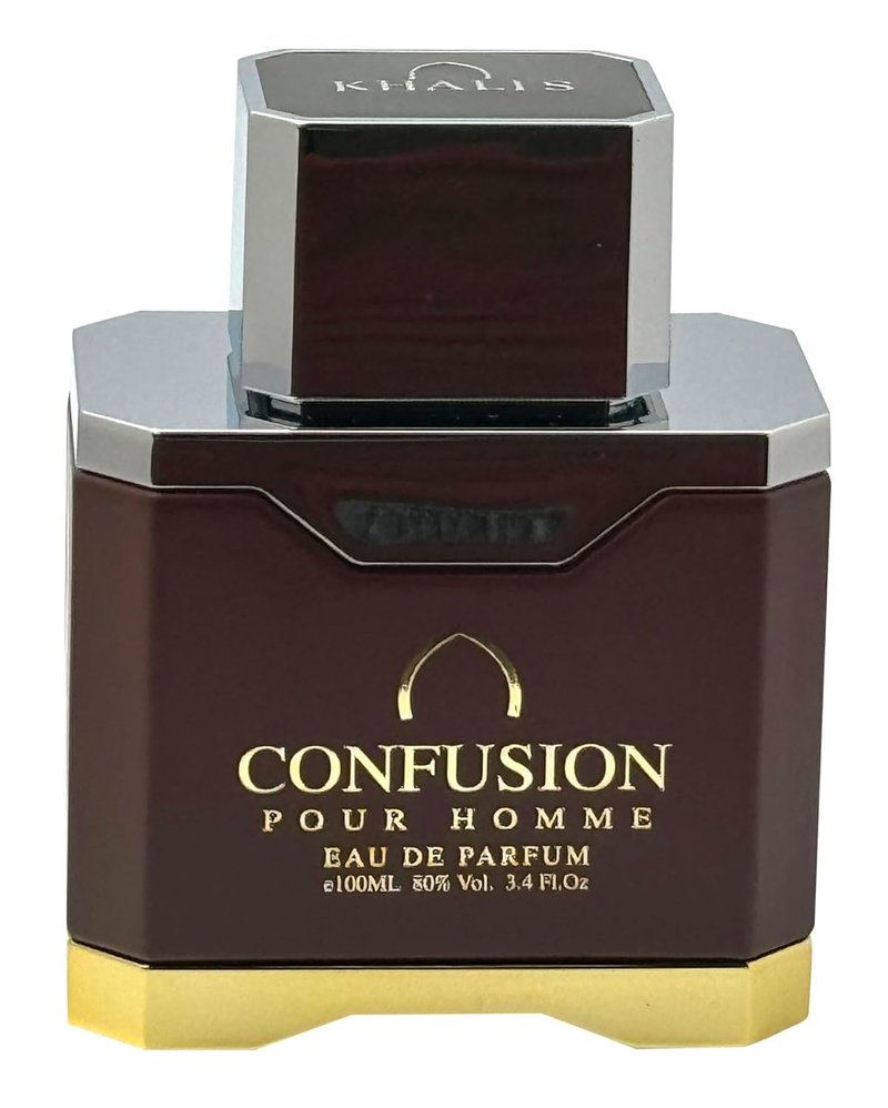 Maison d'Orient Luxury Collection Confusion Eau de Parfum 100 mL - Earthy Citrus and Woody Mens Cologne, Long Lasting Natural Aromatic Scent for Outdoors and Office