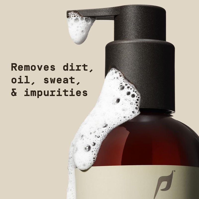 PAPATUI Hydrating Men's Face Cleanser - Niacinamide & Hyaluronic Acid | Unscented | 8 oz