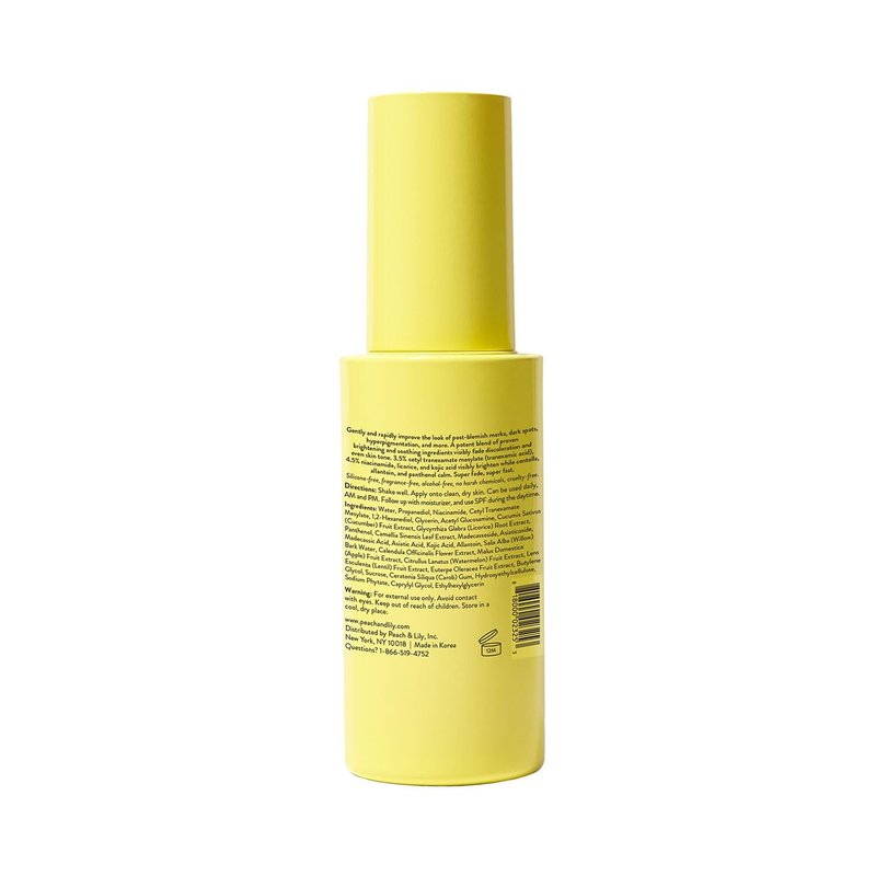 Peach Slices Super Fade Discoloration Serum - Niacinamide & Tranexamic Acid for Dark Spots | 1.01 oz Vegan Korean Skincare