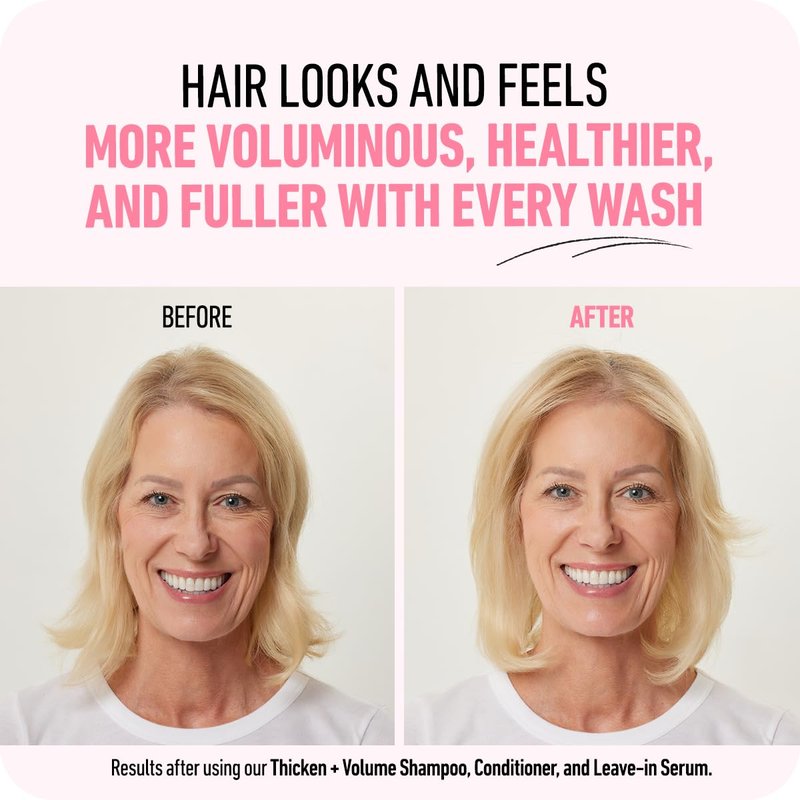 Boldify Thicken Volume Conditioner - Ultimate Biotin Formula for Hair Thickening & Nourishment | Ideal for Fine or Oily Hair