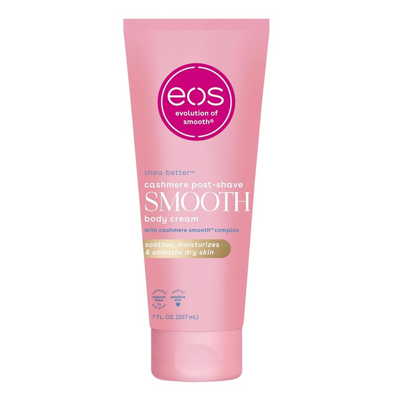 Cashmere Skin Collection Post-Shave Smooth Body Cream - Vanilla Cashmere, 72-Hour Hydration, Nourishing Shea Butter, 7 fl oz