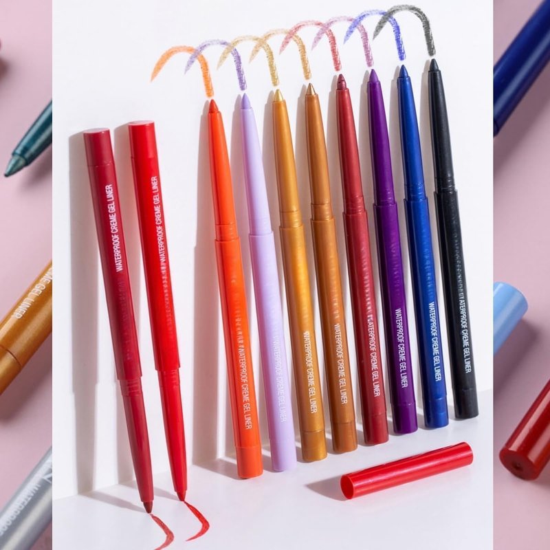 Regine Switzerland Retractable Eyeliner Pencil - Creamy, Pigmented, Smudge-Proof | White Shade