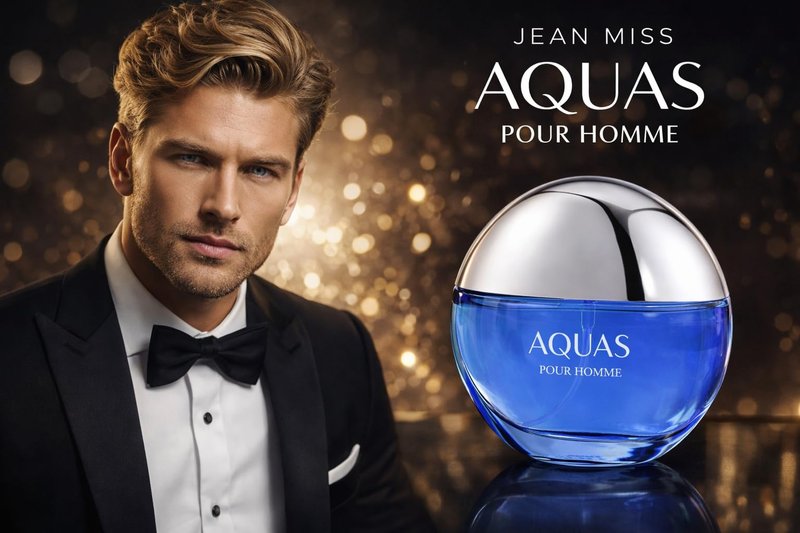 Men's Perfume with Grapefruit, Coconut, Rosemary, Moss Amber, Fresh Aquatic Fragrance, Luxurious Cologne for Men, 100ml / 3.4 fl.oz