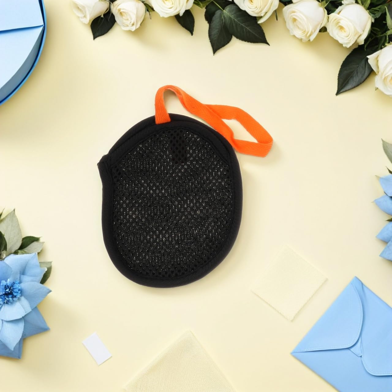 Mesh Soap Pouch for Shower – Exfoliating Lathering Net Bag Generates Rich & Dries Quickly – for Travel, Hotel, Gym, Face Wash, Sensitive Skin