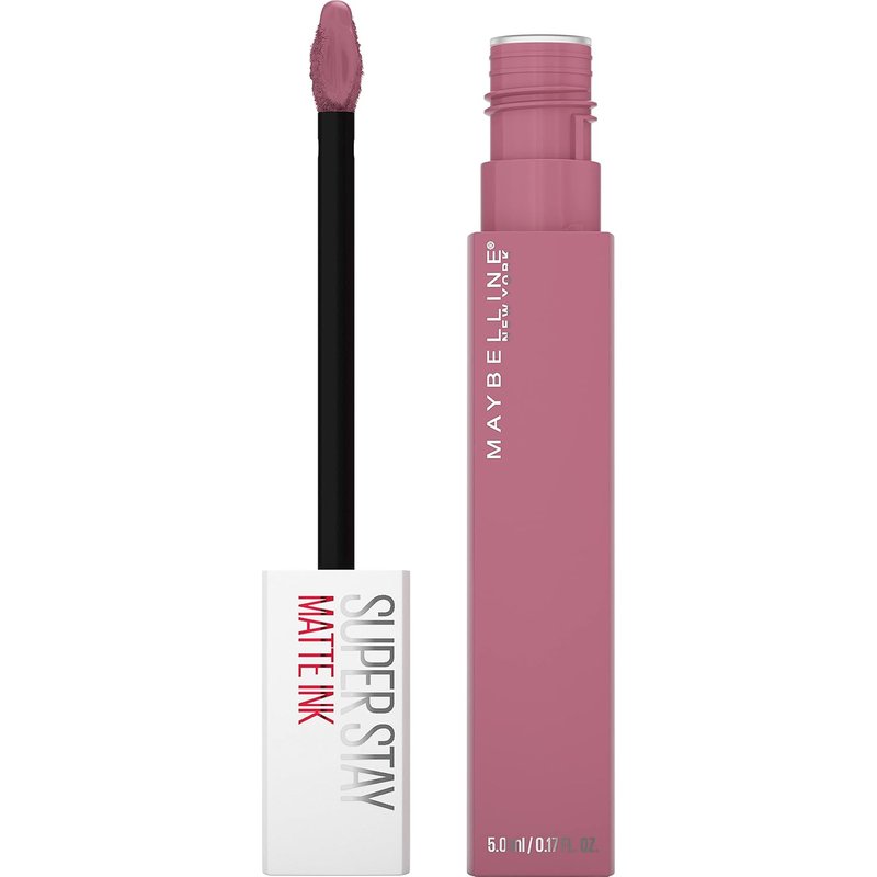 MAYBELLINE Super Stay Matte Ink Liquid Lipstick Bundle - Long-Lasting Color, 16H Wear | Shades Lover & Revolutionary