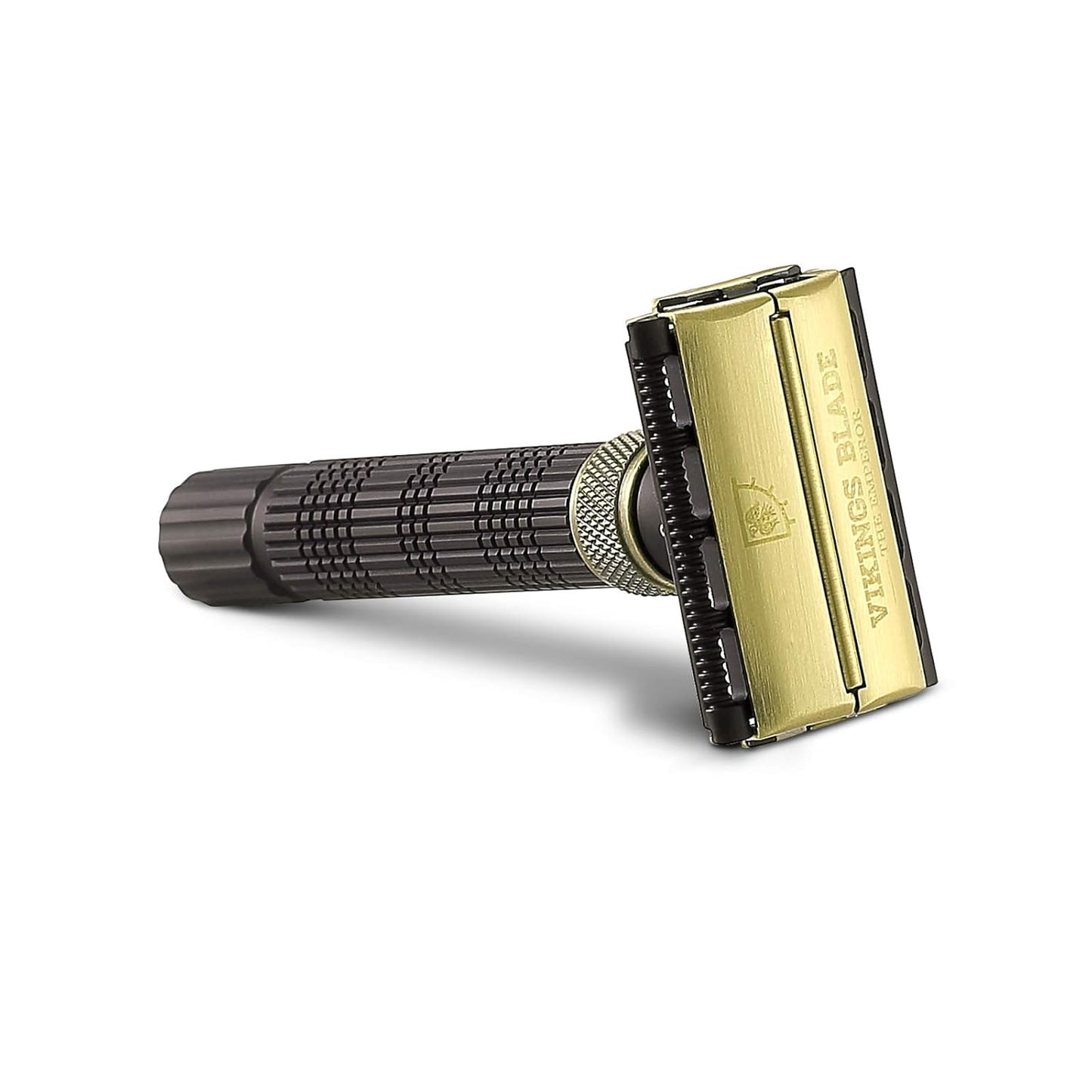 VIKINGS BLADE Adjustable Double Edge Safety Razor - Eco-Friendly, Reusable Design | Luxury Case Included