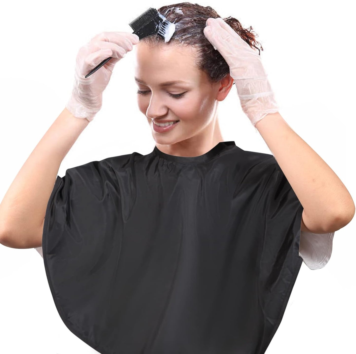 Skiennix Waterproof Nylon Barber Cape - Versatile Hair Cutting & Styling Tool | Ideal for Makeup Artists