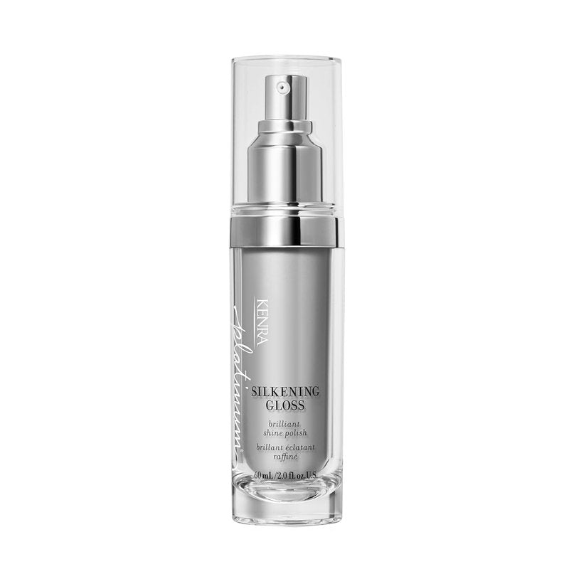 Kenra Platinum Silkening Gloss - Frizz Control & Shine Polish | Lightweight Formula for Medium to Coarse Hair