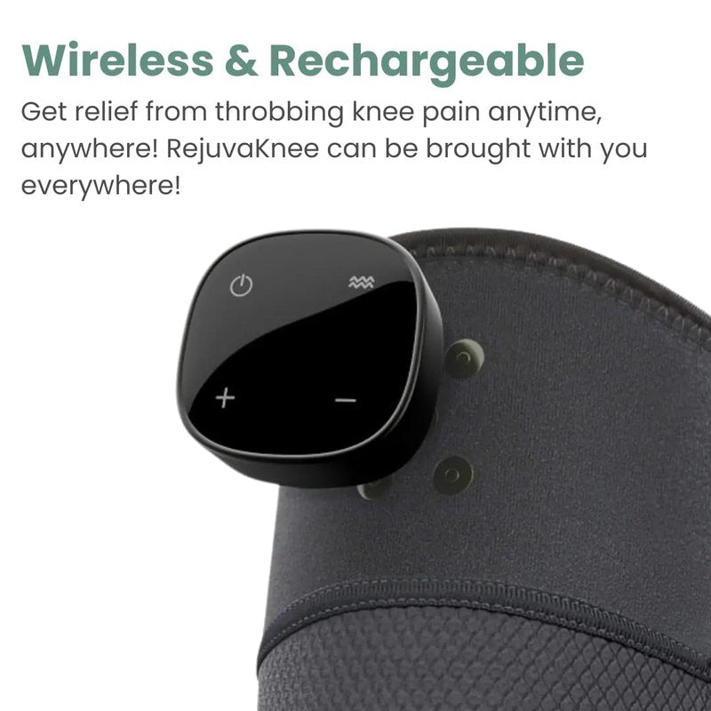 RejuvaKnee Triple Method Massager – The Official Rejuvacare 2026 – Adjustable Rejuvaknee Knee Massager for Comfort and Relaxation – Home Use Knee Wrap Massager – One Size, 1 Piece