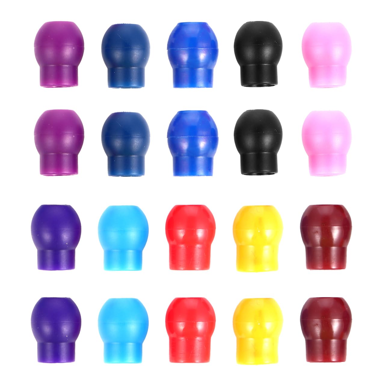 GLEAVI 8pcs Stethoscope Earplugs Replacement White ： Stethoscope Ear Tips Replacement Stethoscope Ear Pieces Earbuds for Stethoscope Parts Accessories White