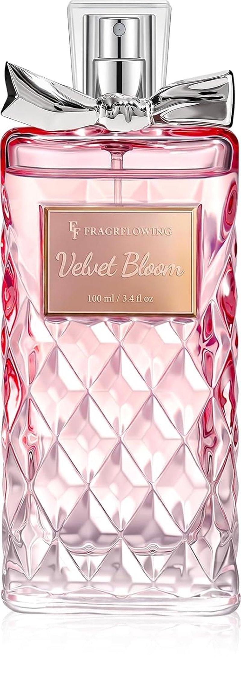 Alcohol-Free Floral Perfume for Women - Long Lasting Rose, Jasmine & Peony Scent | 100ml / 3.4 fl oz Gift for Moms