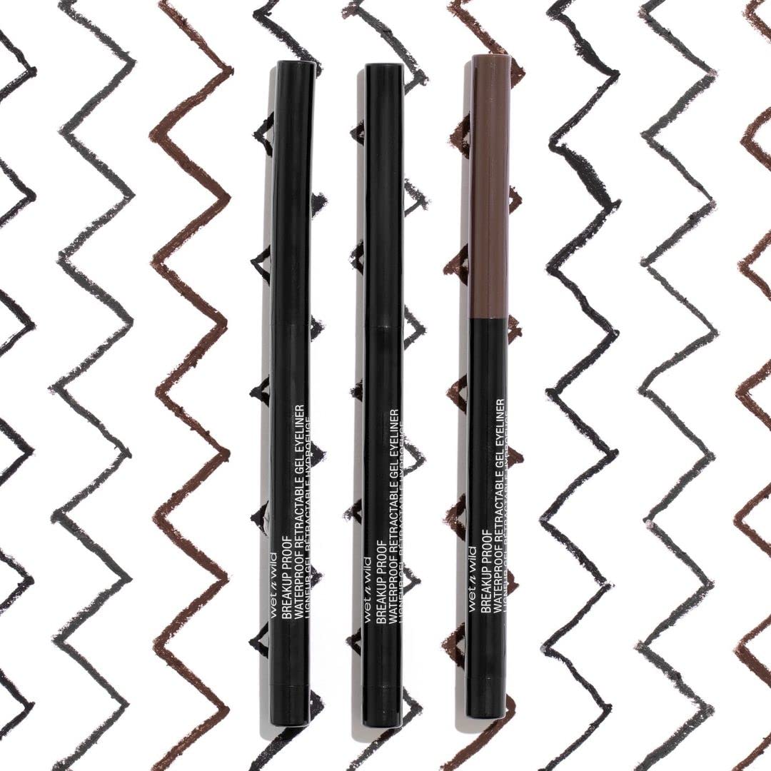 Wet n Wild Mega Last Liquid Eyeliner - Waterproof, Smudge Resistant, Quick Drying | Blackest Black, 16-Hour Wear