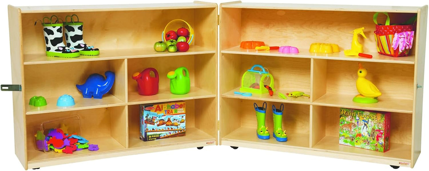 Wood Designs 36" Folding Storage Unit - Versatile Organizer for Home and Office Use