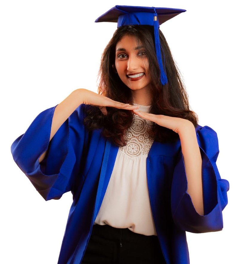 Grad Cap Remix | Original Graduation Cap Headband - Secure Your Cap & Maintain Natural Hair - Black & Clear Included