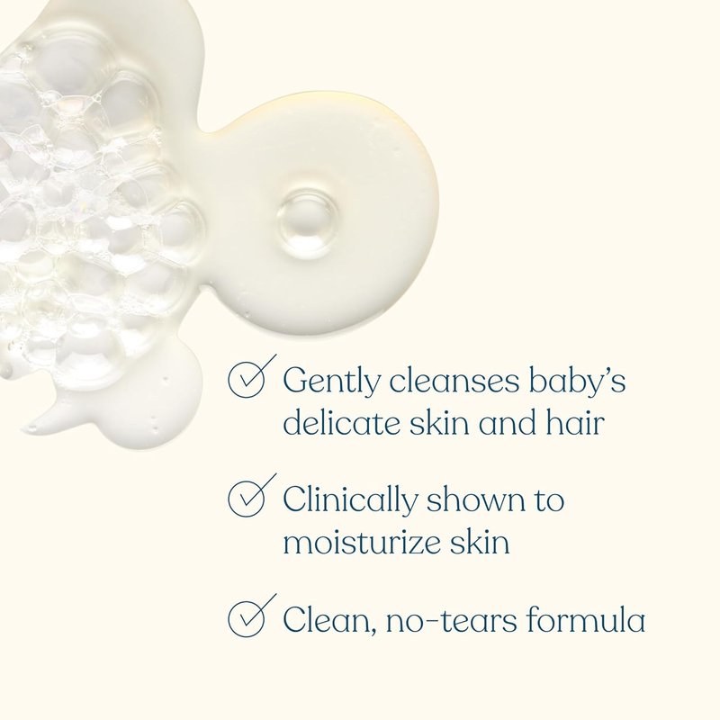Pipette Baby Shampoo & Wash Discovery Duo - Gentle Tear-Free Bath Essentials for Newborns | Fragrance-Free & Vanilla/Ylang Ylang Scents, Pack of 2