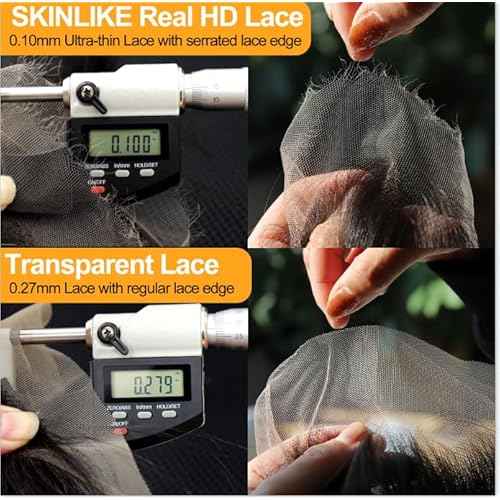 BEEOS Body Wave 4x4 SKINLIKE Real HD Lace Closure, Pre-Plucked Bleached Knot 0.1mm Ultra-thin Invisible HD Lace Human Hair Closure 18 Inch