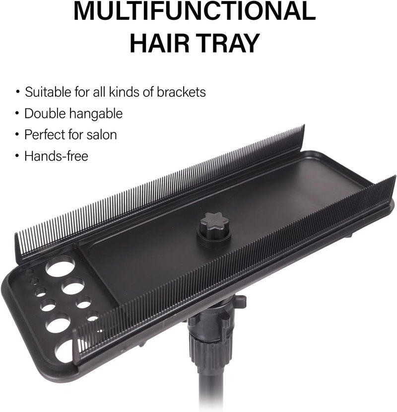 Skiennix Hair Extension Holder - Double-Sided Display Rack for Salon & Home Use | Hair Separator Tool