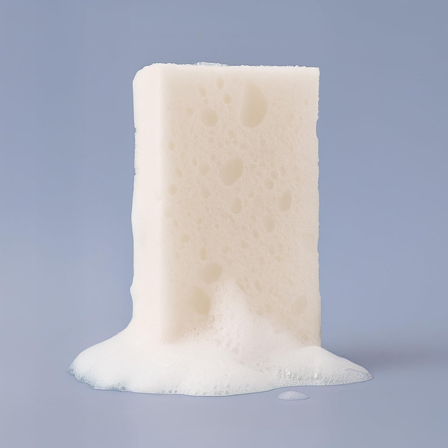 T.Taio Esponjabon Neutro 2-in-1 Soap and Sponge – Gentle Shower Scrubber – Soap-Infused Exfoliating Bath Sponge – Deep Cleansing, Soft Lather & Massage – for Face, Body, Feet & Elbows