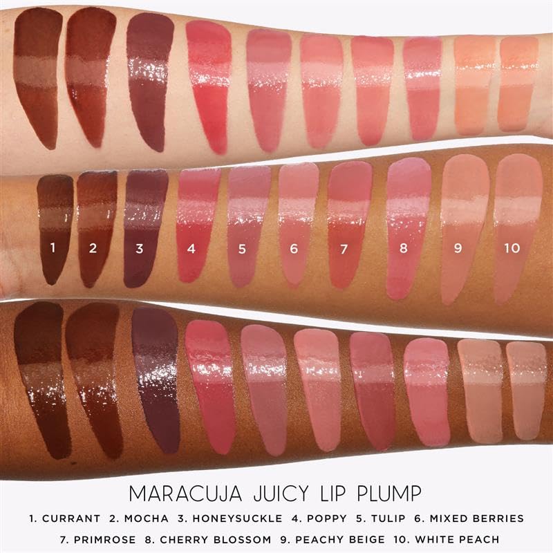 Tarte Maracuja Juicy Lip Plump - Hydrating Volumizing Lip Gloss Balm with Hyaluronic Acid & Vitamin E | Vegan & Cruelty-Free