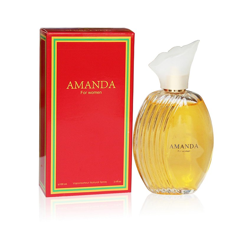 AMOUVOA Women's 4 Pcs Amanda, La Vida Bella, Valentine Milano And Paris Eau De Parfum 13.6 oz Perfume Natural Spray Fresh Fragrance
