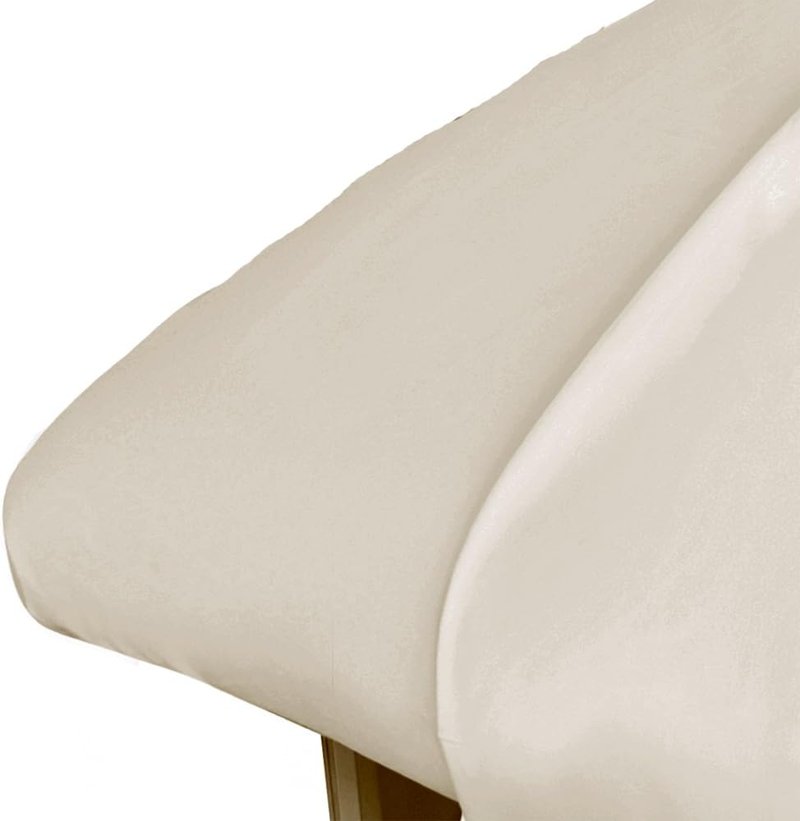 ForPro Premium Microfiber Massage Fitted Sheet - Ultra-Light, Stain & Wrinkle Resistant - 36" W x 77" L x 7" H