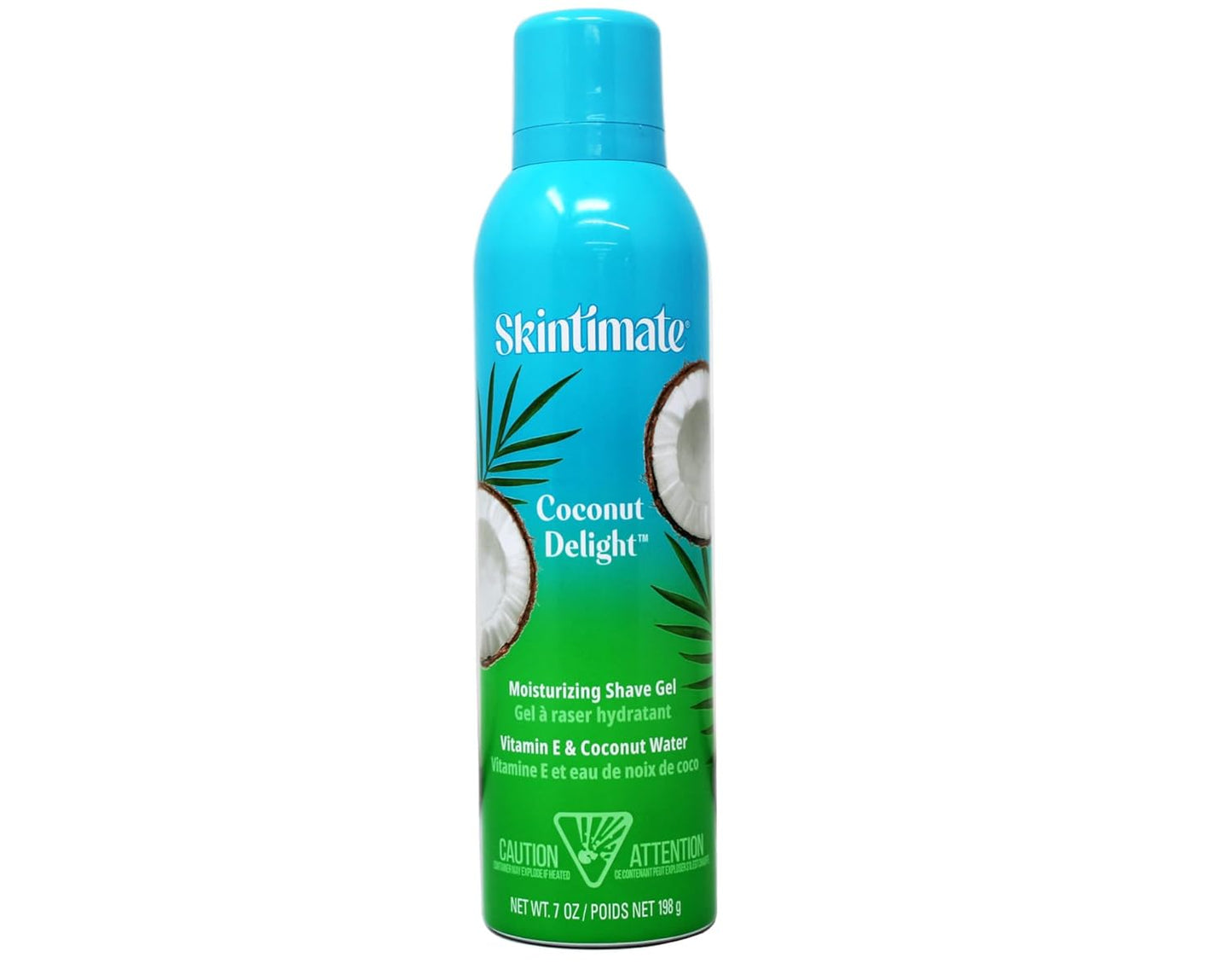 Skintimate Shave Gel Set - Moisturizing Coconut, Vanilla & Raspberry Scents | 7 oz Each