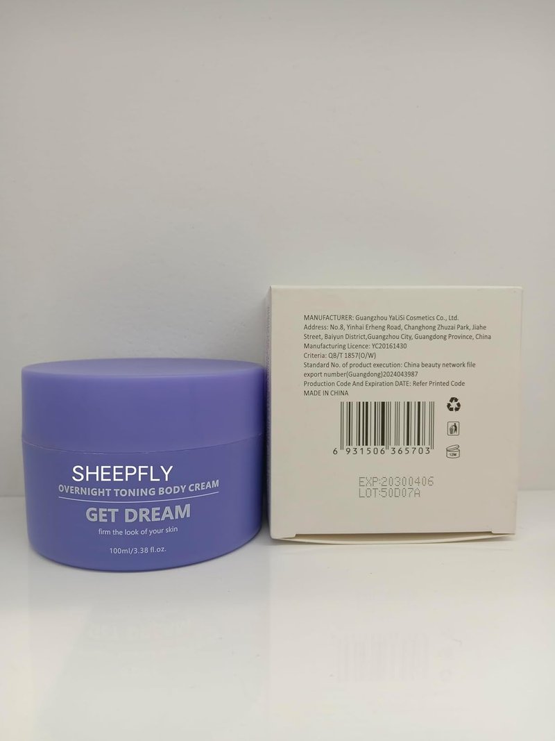 Dream Overnight Toning Whip - Natural Body Firming Oil for All Skin Types | 4 oz