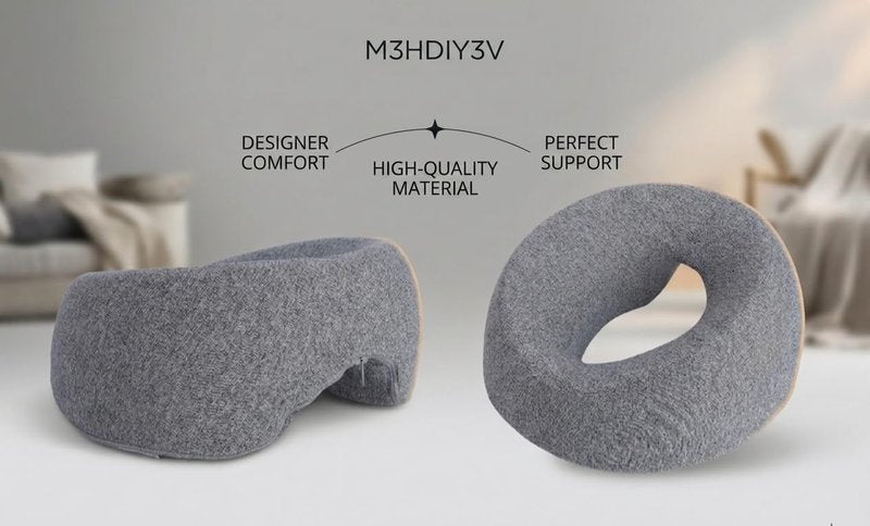 Face Down Pillow | Comfortable Massage Headrest for Post-Surgery Recovery & Neck Pain Relief