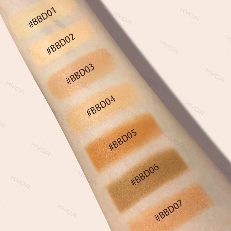 KYDA Tinted Foundation Balm - Soft-Focus Matte Finish, Buildable Coverage, Cream-to-Powder, BBD01