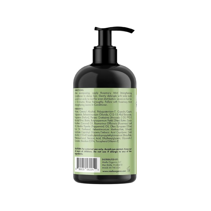 Mielle Rosemary Mint Biotin Shampoo & Conditioner Set | Promotes Stronger, Healthier Hair - 2 PCS