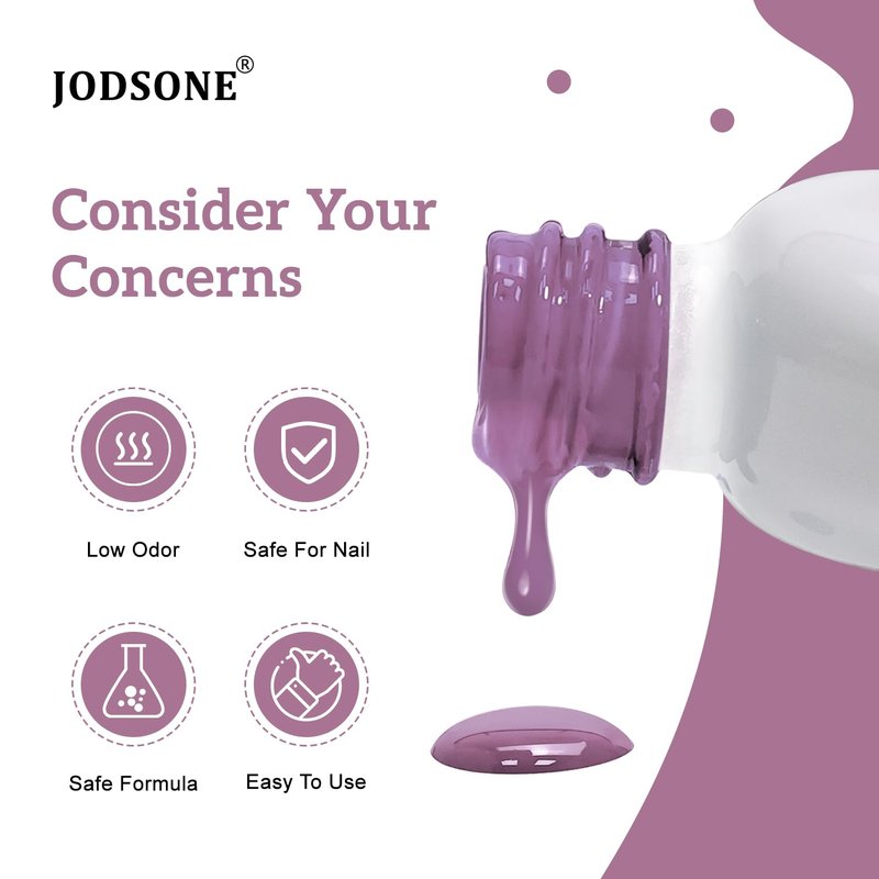 Light Purple Gel Nail Polish - Soak Off UV Formula | 16.5ml for DIY Manicure & Nail Art