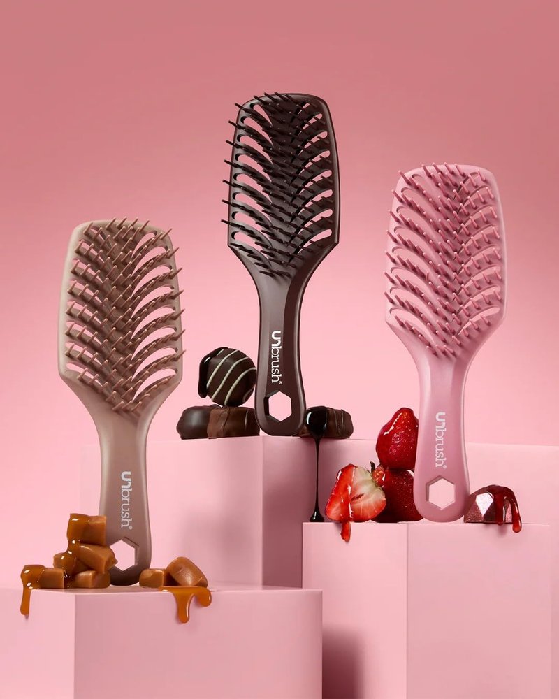 FHI Heat Detangling Smoothing Brush - Heat Resistant for All Hair Types | Pain-Free Brushing