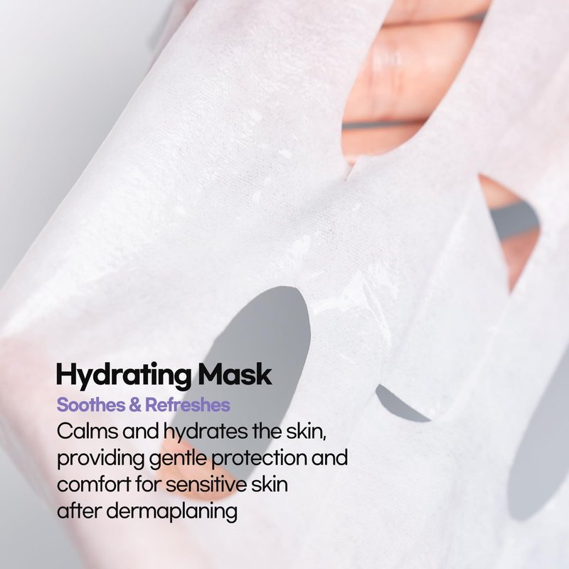 epielle & Tinkle Complete Safe Dermaplane Starter Kit: Safe Facial Renewal System Cleanser, Multi-Balm, Dermaplane Tool, Hydrating Mask & Serum, Peach Fuzz Removal Stocking Stuffer Dermaplaning Kit