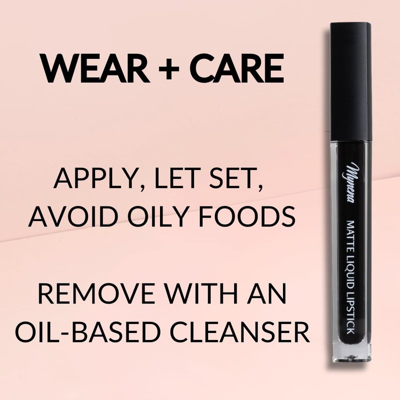 Clara Mynena Soft Pastel Pink Matte Liquid Lipstick - Long-Lasting, Waterproof, No Smudge Formula | All-Day Comfort