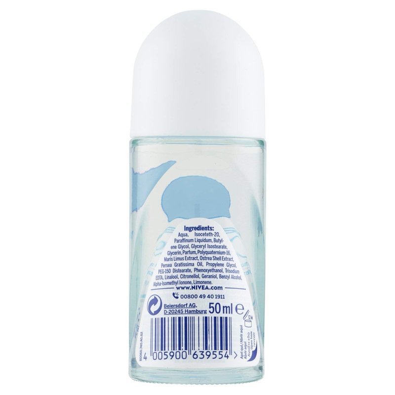 Nivea Aluminium-Free Deodorant - Fresh Natural Formula, 50g | 0% Aluminum, Pack of 1