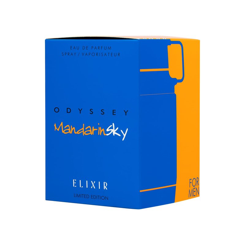 Odyssey - Mandarin Sky Elixir Limited Edition by Armaf for Men - 3.4 oz EDP Spray