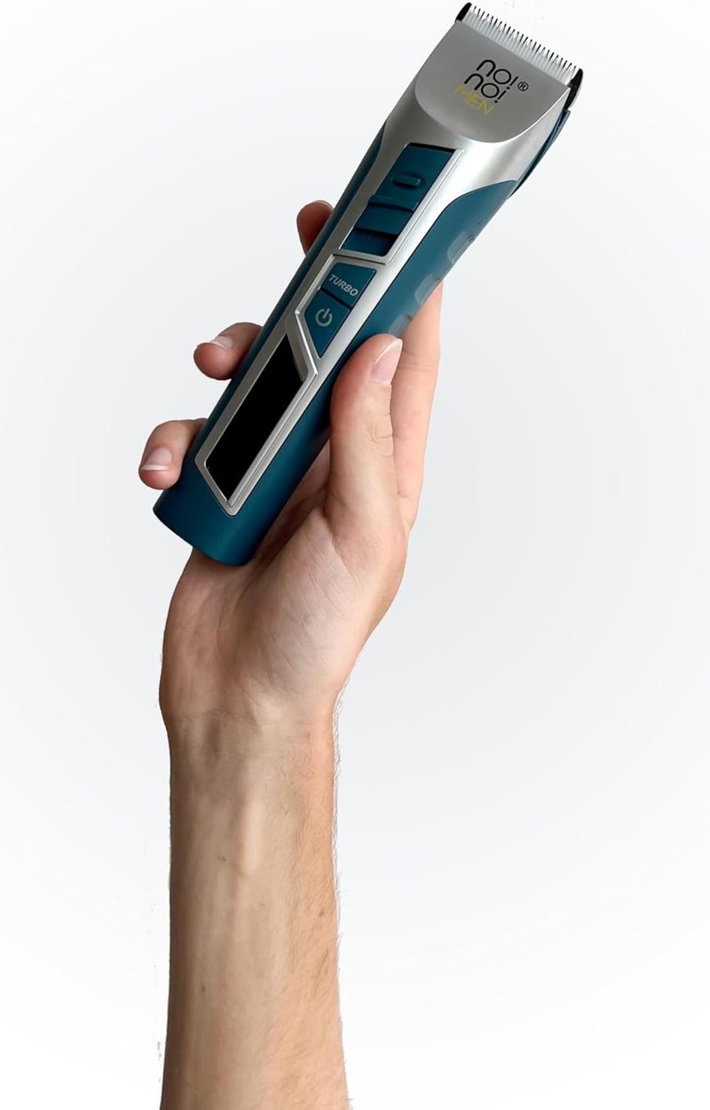 no!no! Men's Elite Barber Trimmer - Versatile Face, Beard, Hair Clippers & Nose/Ear Shaver | Rechargeable
