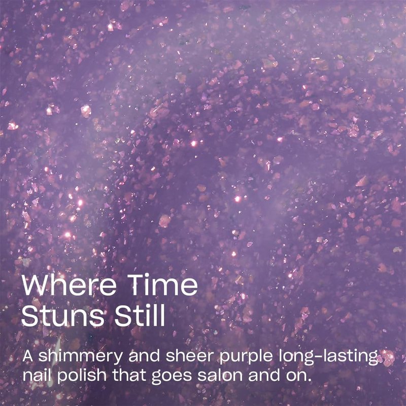 OPI Infinite Shine Where Time Stuns Still | Sheer Pastel Purple Shimmer Long Wear Gel Like Nail Polish | OPI'm Dreaming Collection