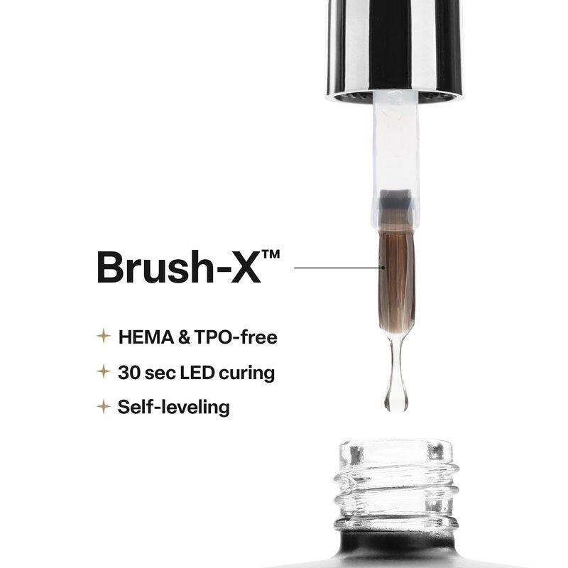 APRÉS Base Gelcoat X 15ml | HEMA & TPO-Free Rubber Base Scratch Resistant Gel Nail Polish Soak Off Base Coat