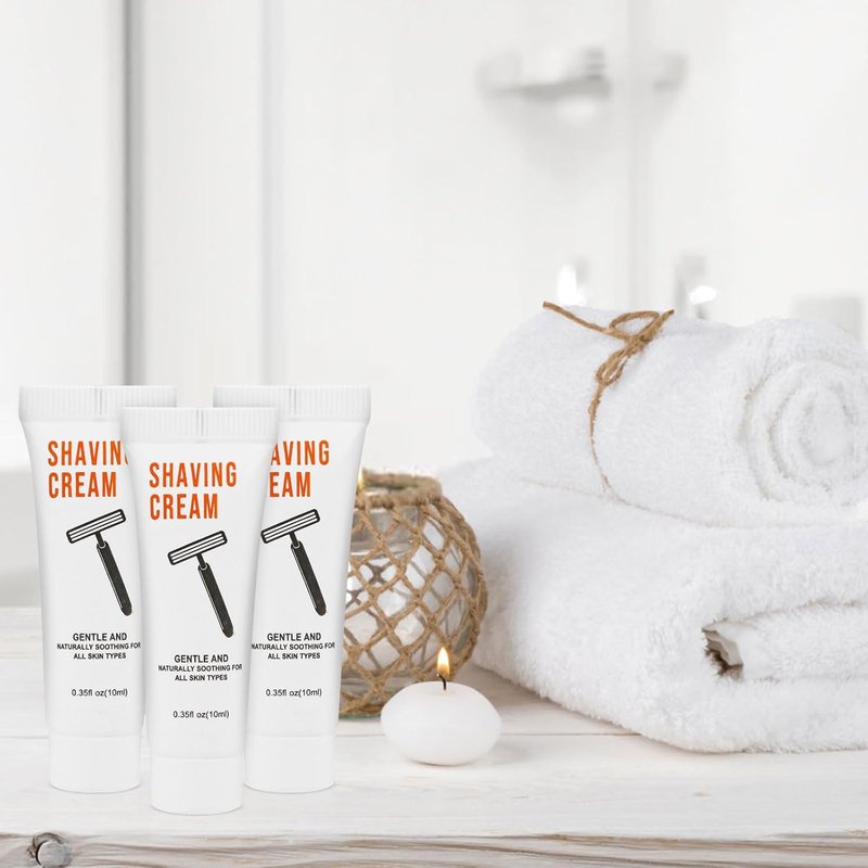 Shaving Cream Bulk Travel | 200 Disposable 10ml Packs - Jasmine Scented