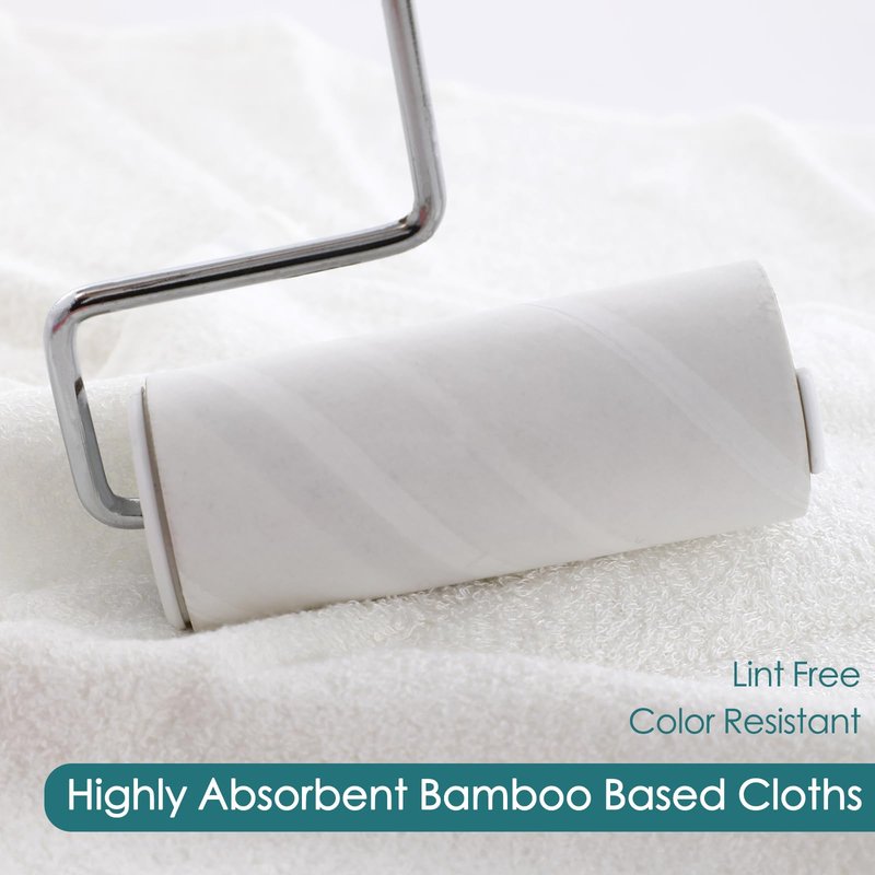 Baby Washcloths 6 Pack, 10x10 inch Heavenly Soft Small White Wash Cloths for Face and Body, Gentle & Safe Face Towel on Sensitive Skin, Baby Essentials Bath Shower Gifts for Newborn Kid Toddler Child