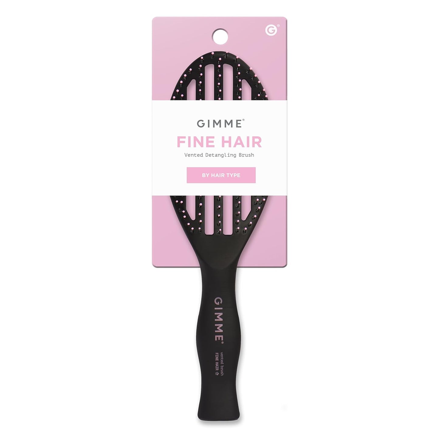 Vented Detangling Brush - Quick-Dry, Heat-Resistant Design for Healthy Hair | Ideal for Thick or Thin Locks