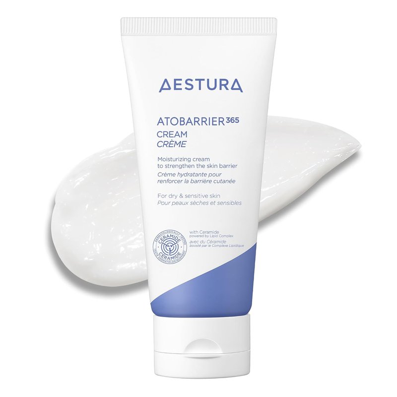 AESTURA ATOBARRIER365 Cream - Korean Face Moisturizer with Ceramides for Dry & Sensitive Skin | 120H Hydration, 80 mL