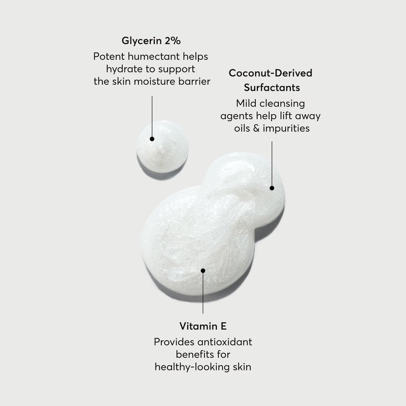 Naturium Multi-Peptide Advanced Body Wash, Rejuvenate, Cleanse & Smooth, with Rice Amino Acids & Vitamin E, 500 mL / 16.9 fl oz