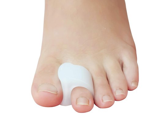 Pack of 12 Gel Toe Separator, (1/4" Thick) Big Toe Spacers, Single Loop Toe Spreader for Bunions, Overlapping Toe, Corrector and Spacer (Clear)