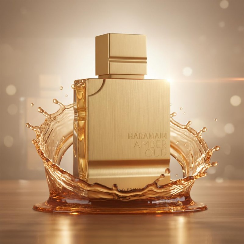 Al Haramain Amber Oud Gold Edition Eau De Parfum Spray 120ml (4 oz) - Unisex Arabian Perfume for Women & Men, Long-Lasting Amber Cologne with Refreshing & Sweet Fragrance