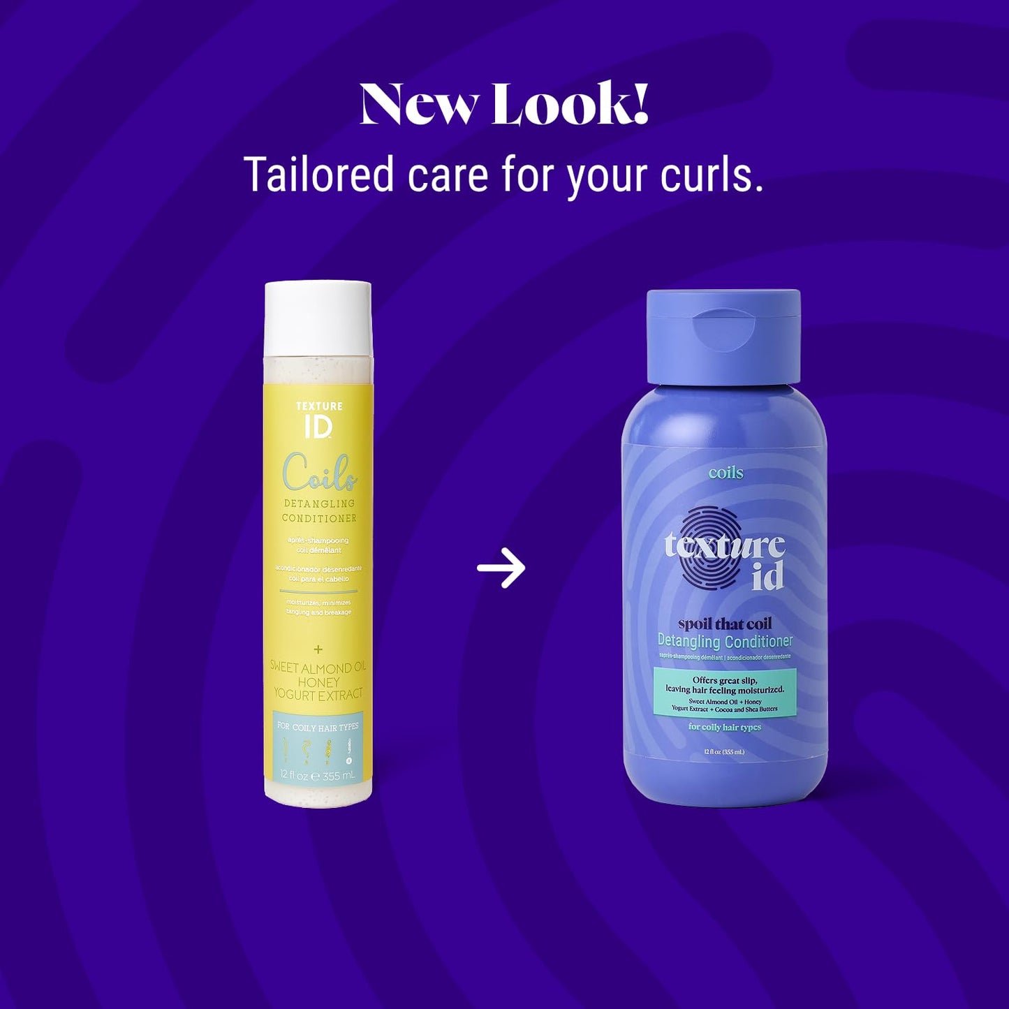 Texture ID Coils Detangling Conditioner