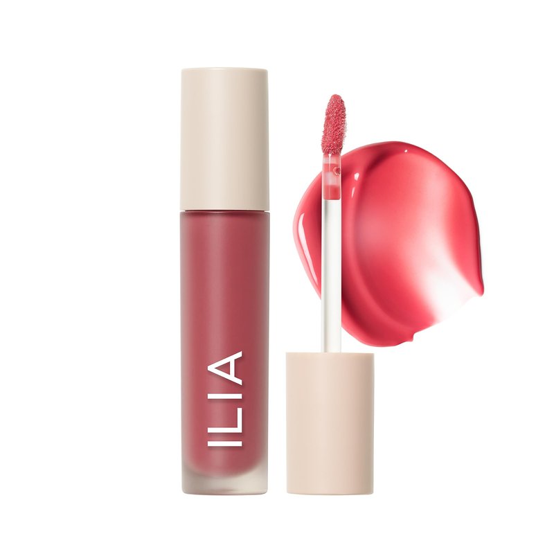 ILIA - Overglaze Hydrating Lip Gloss | Long-Wear, Non-Sticky, 24-Hour Hydration | Smooth + Plump | Vegan + Silicone-, Gluten-, Nanoparticles-Free (Slip)